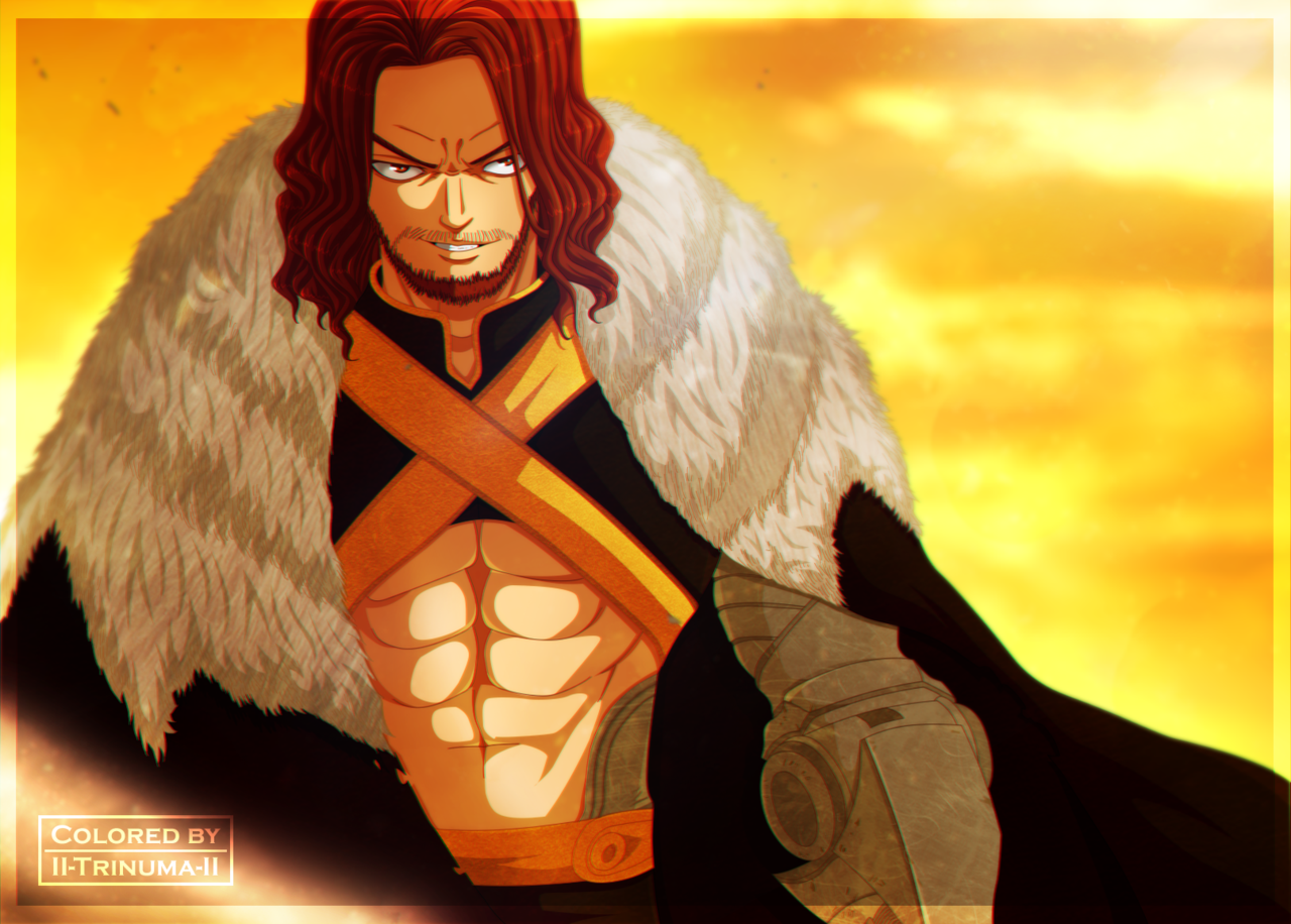 Fairy Tail Gildarts Clive Coloring By Ii Trinuma