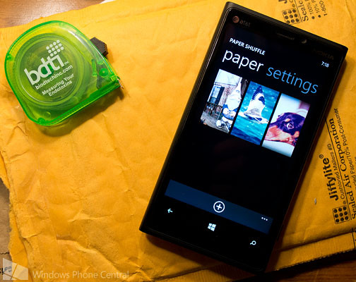 Rotate Your Windows Phone Lockscreen Wallpaper With Paper Shuffle