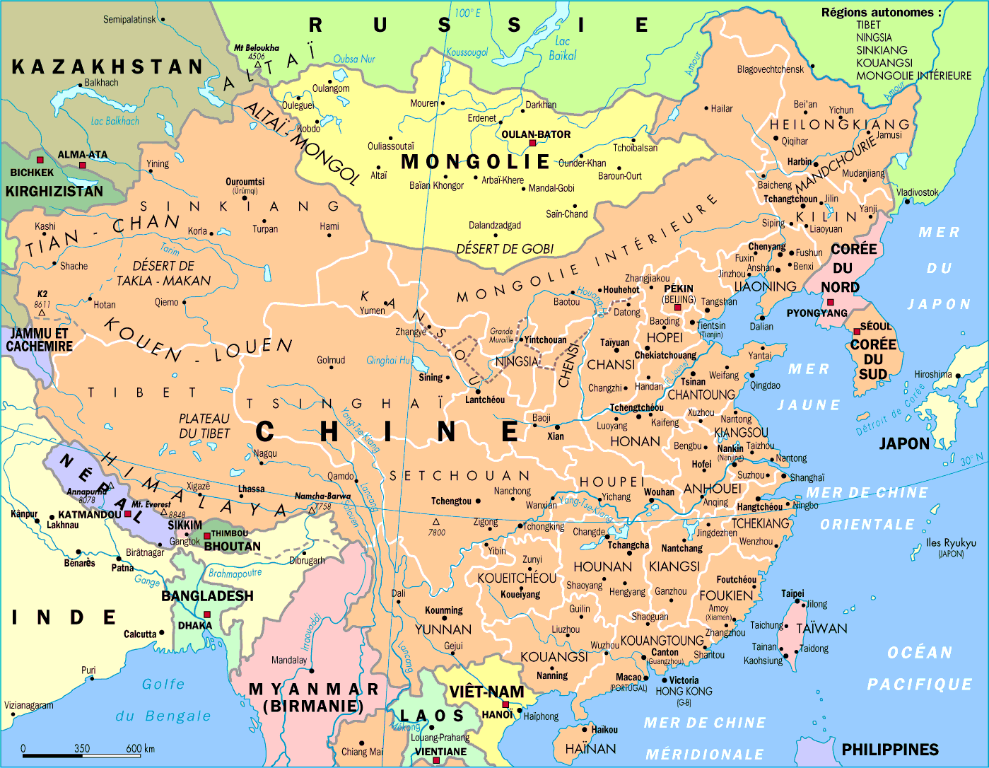 China Map Full Size
