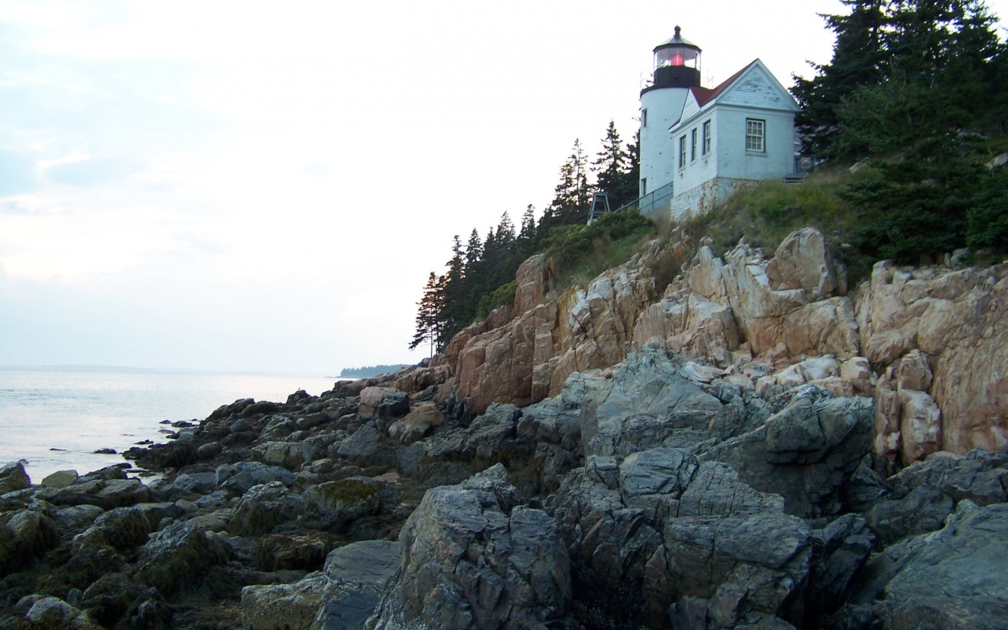 Maine Lighthouse Desktop Pc And Mac Wallpaper