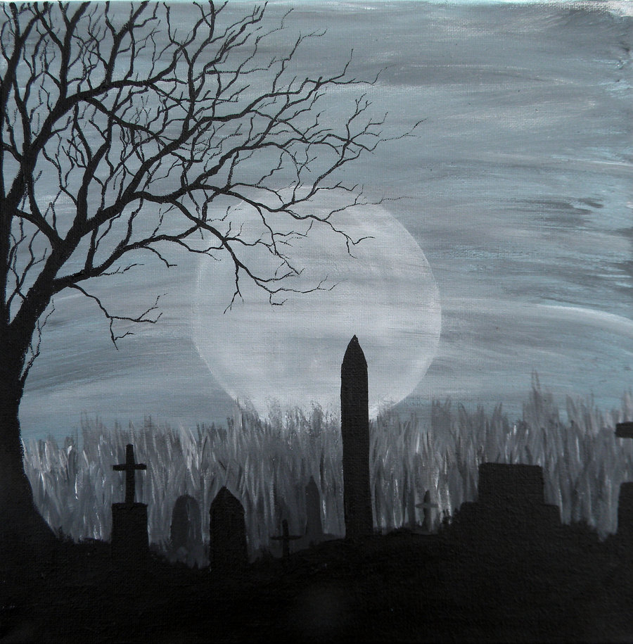 Haunted Cemetery By Blablover5