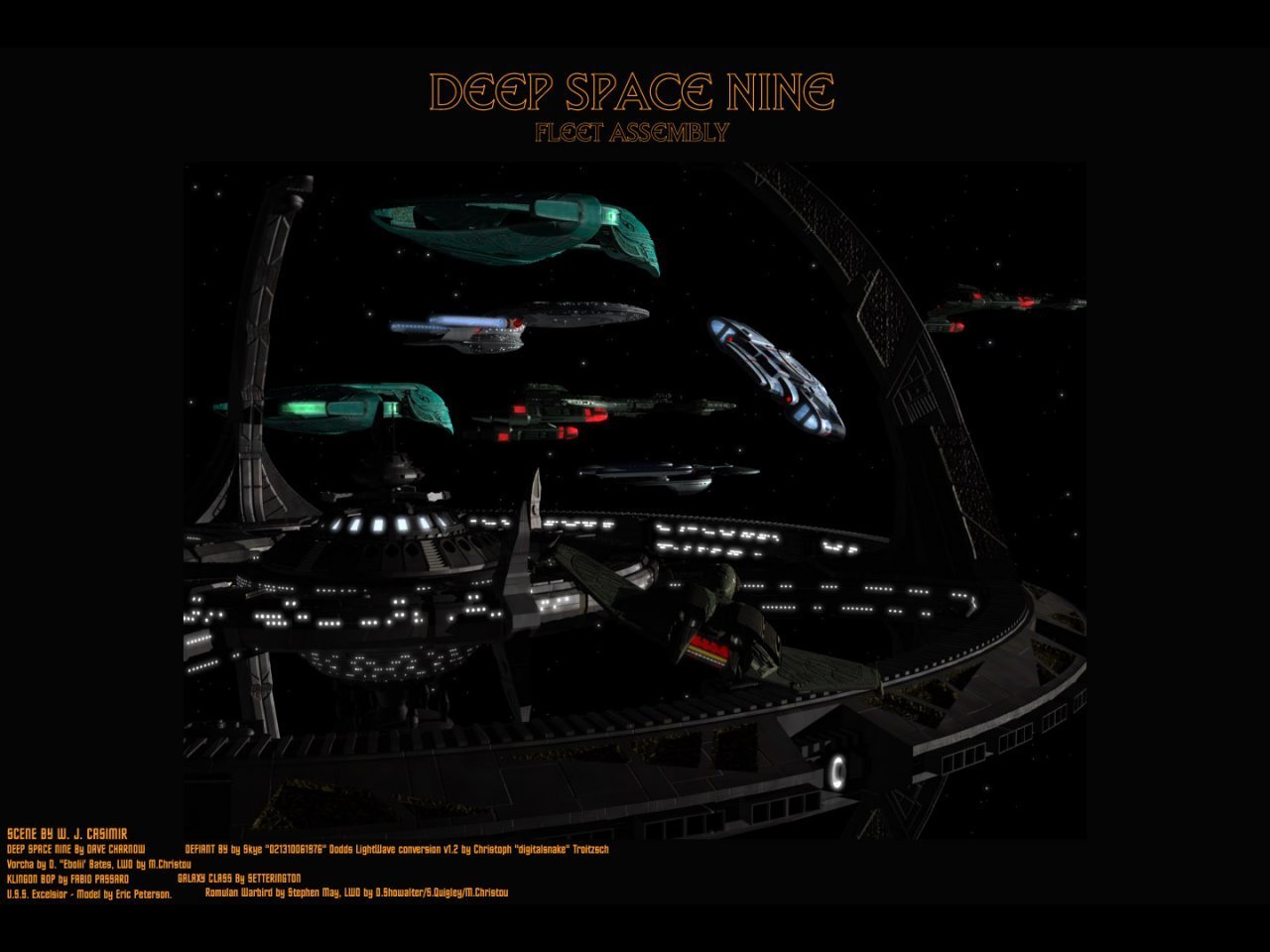Deep Space Star Trek Nine Wallpaper