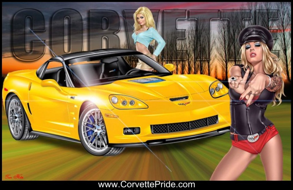 Corvette Girls Pride Pictures Accessories