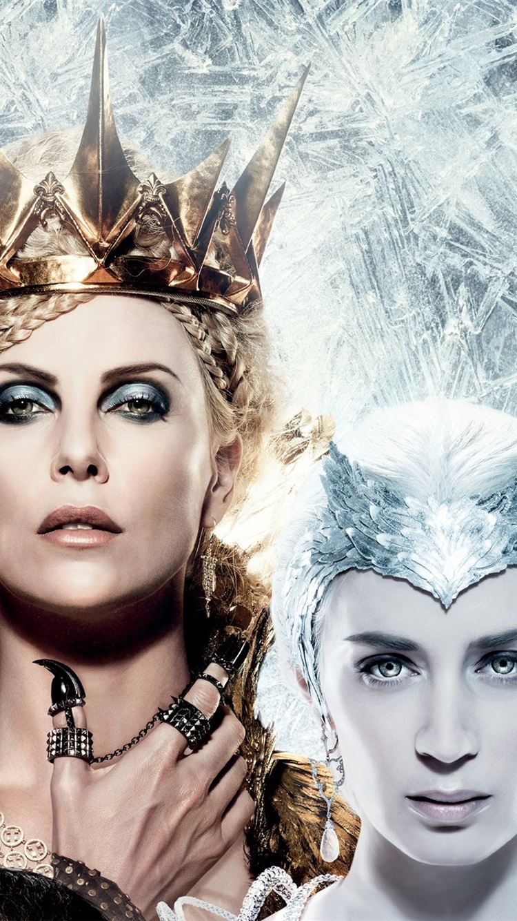Emily Blunt Charlize Theron The Huntsman Winter S War