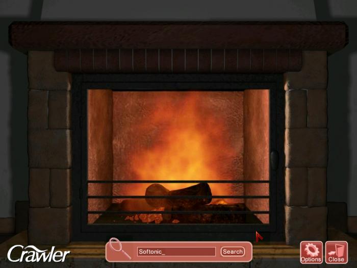 clave para fireplace 3d wallpaper