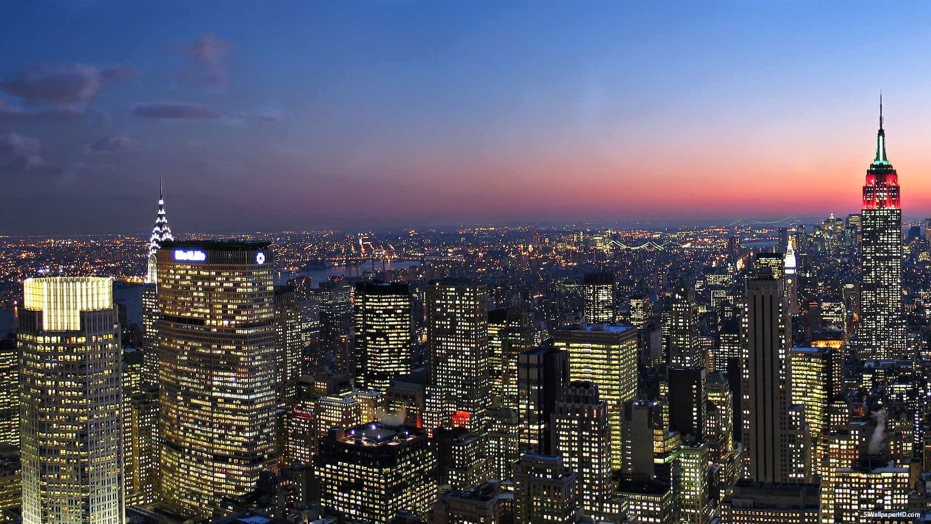 New York Skyline Wallpaper HD Background Screensavers