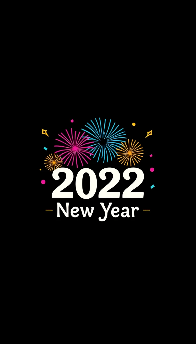 New Year Logo Wallpaper