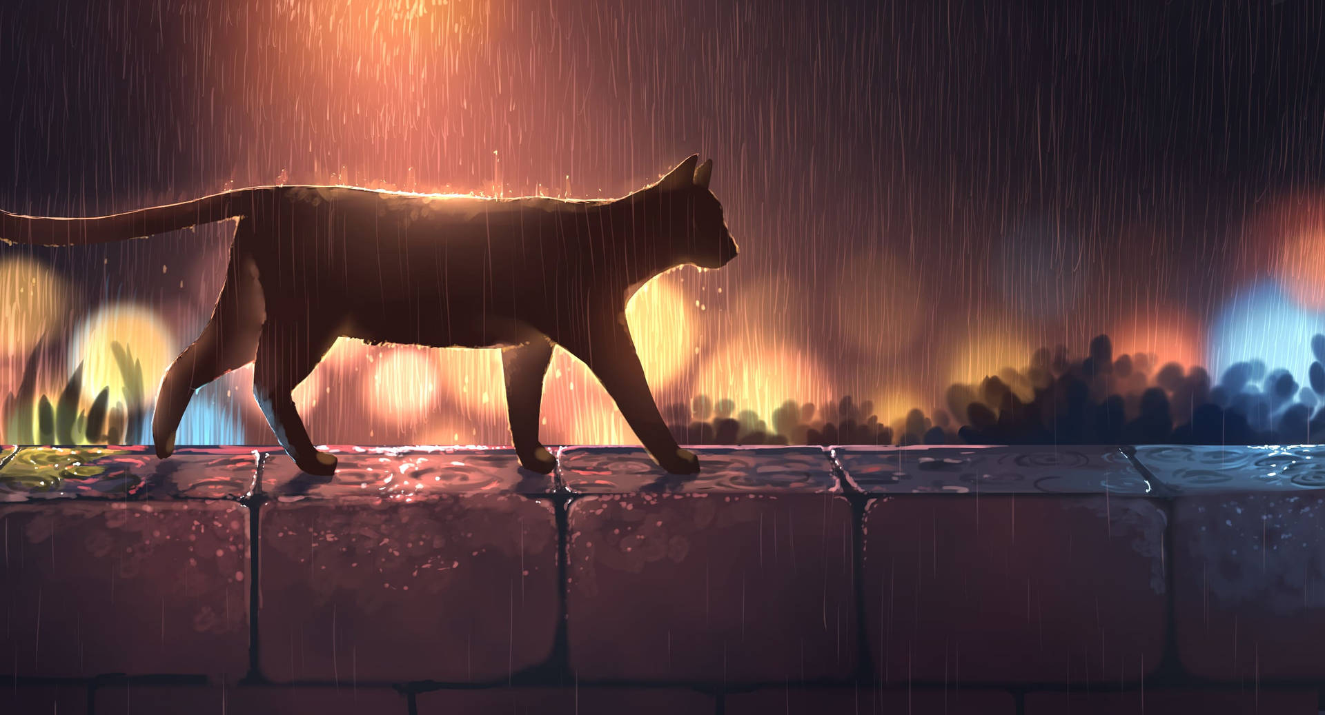 Anime Cat Wallpaper