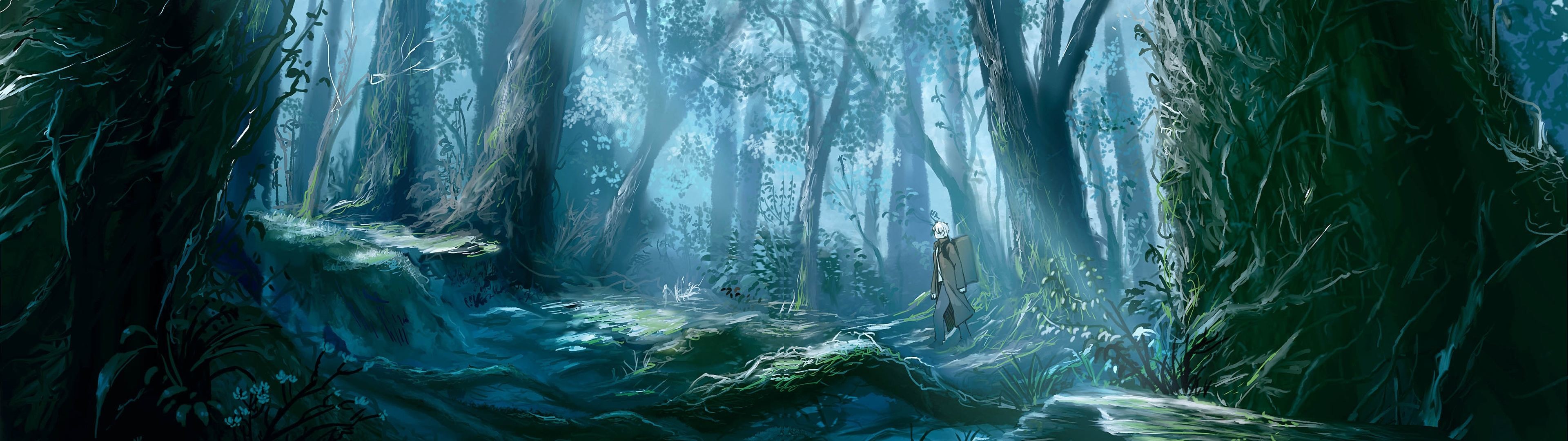 Dual Monitor Wallpaper 4k Anime Image