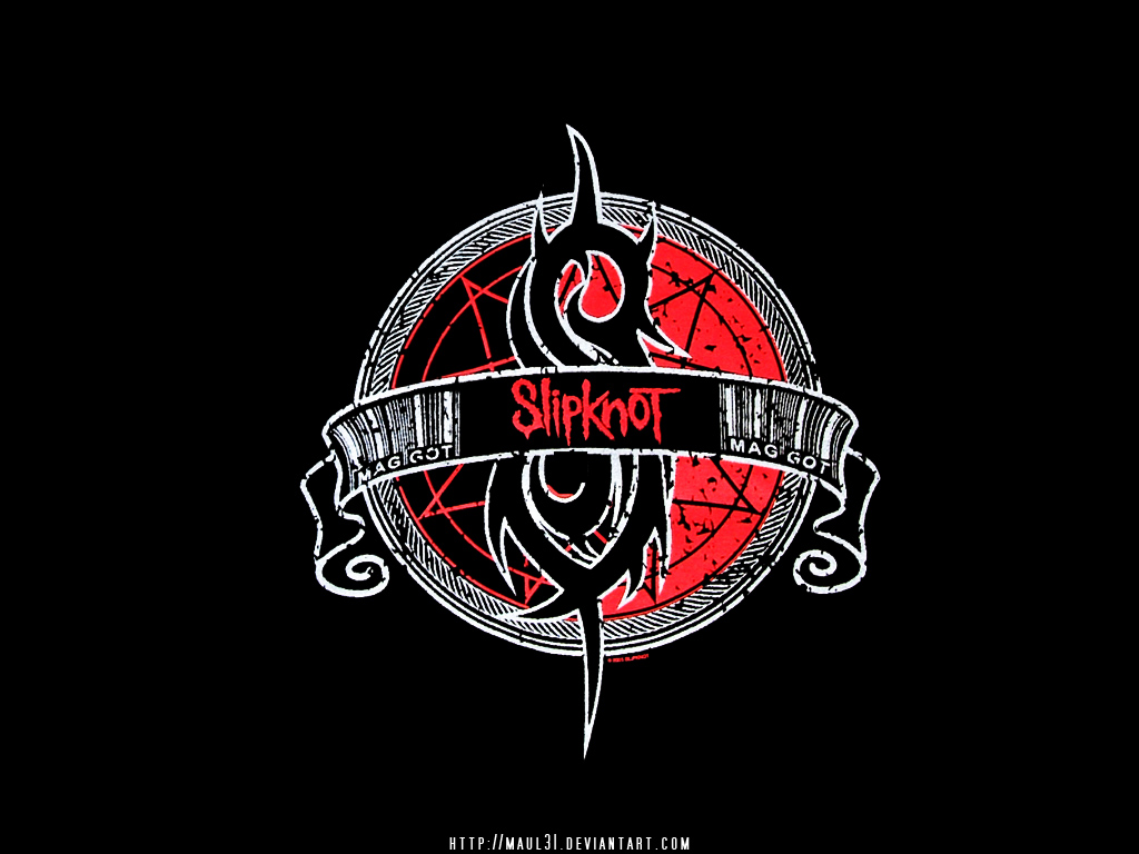 Slipknot Logo In Orange Yellow Background HD Music Wallpapers  HD  Wallpapers  ID 41433
