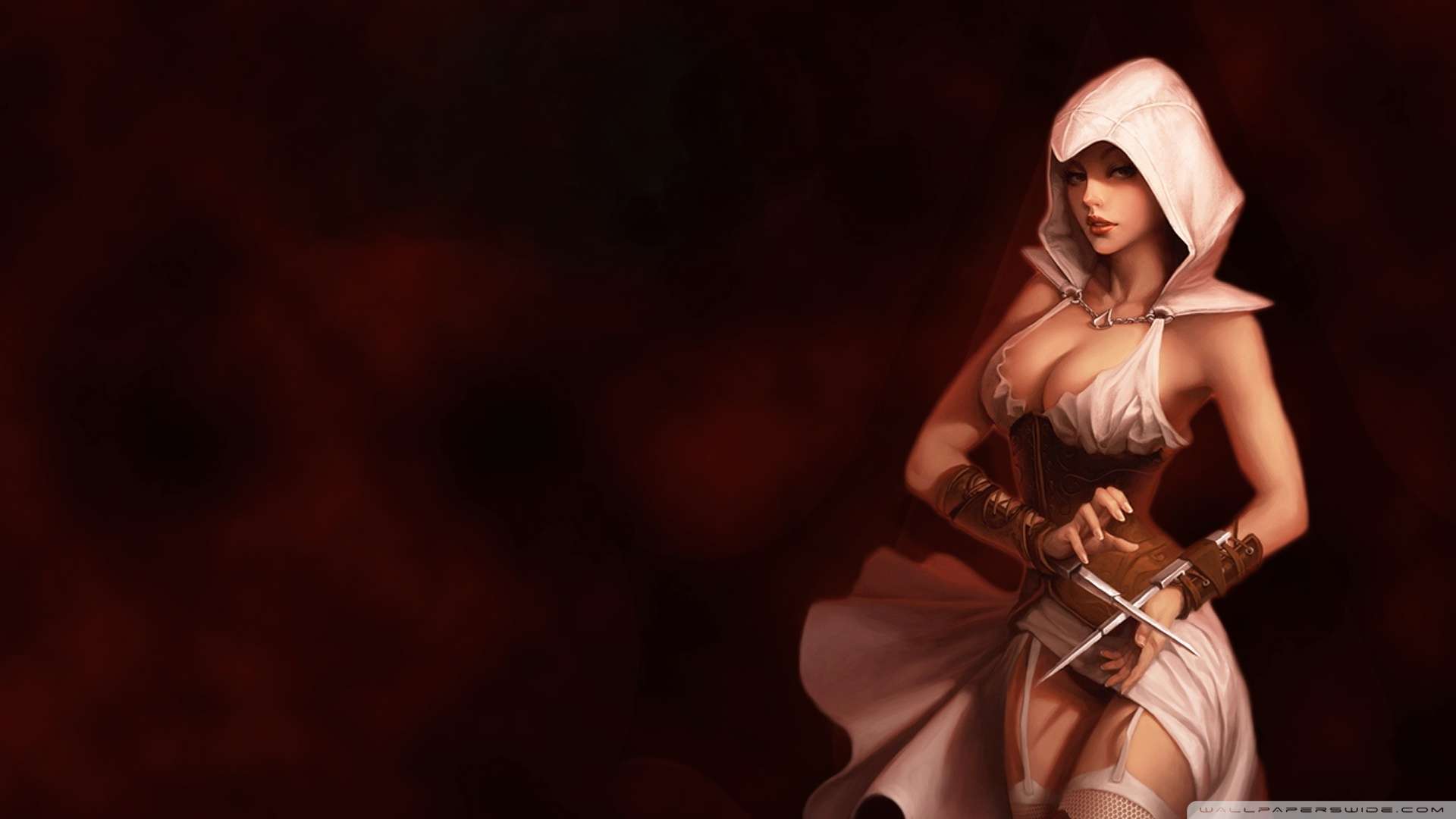 Wallpaper Assassins Creed Girl 1080p HD Upload At January