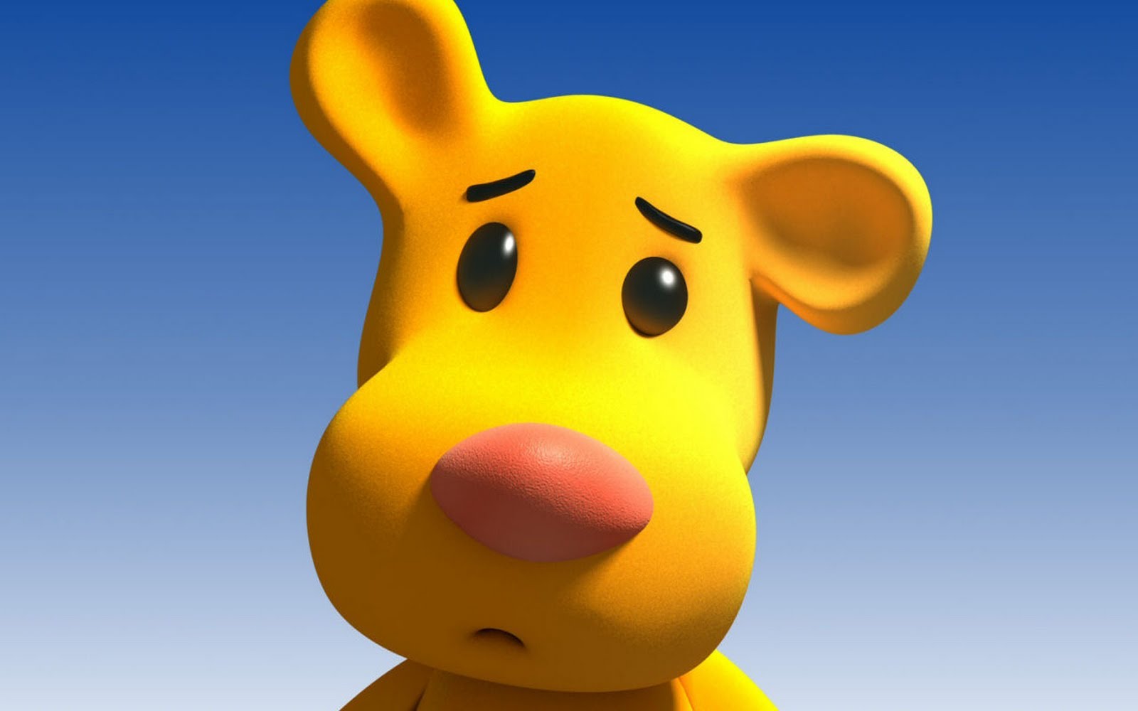 Cartoon Character Yellow Pooh Bear HD Wallpaper Home Of