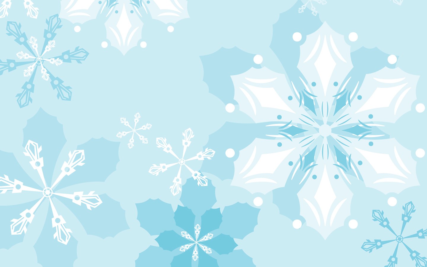 Abstract Winter Background Absract Snowflakes Patterns Vector
