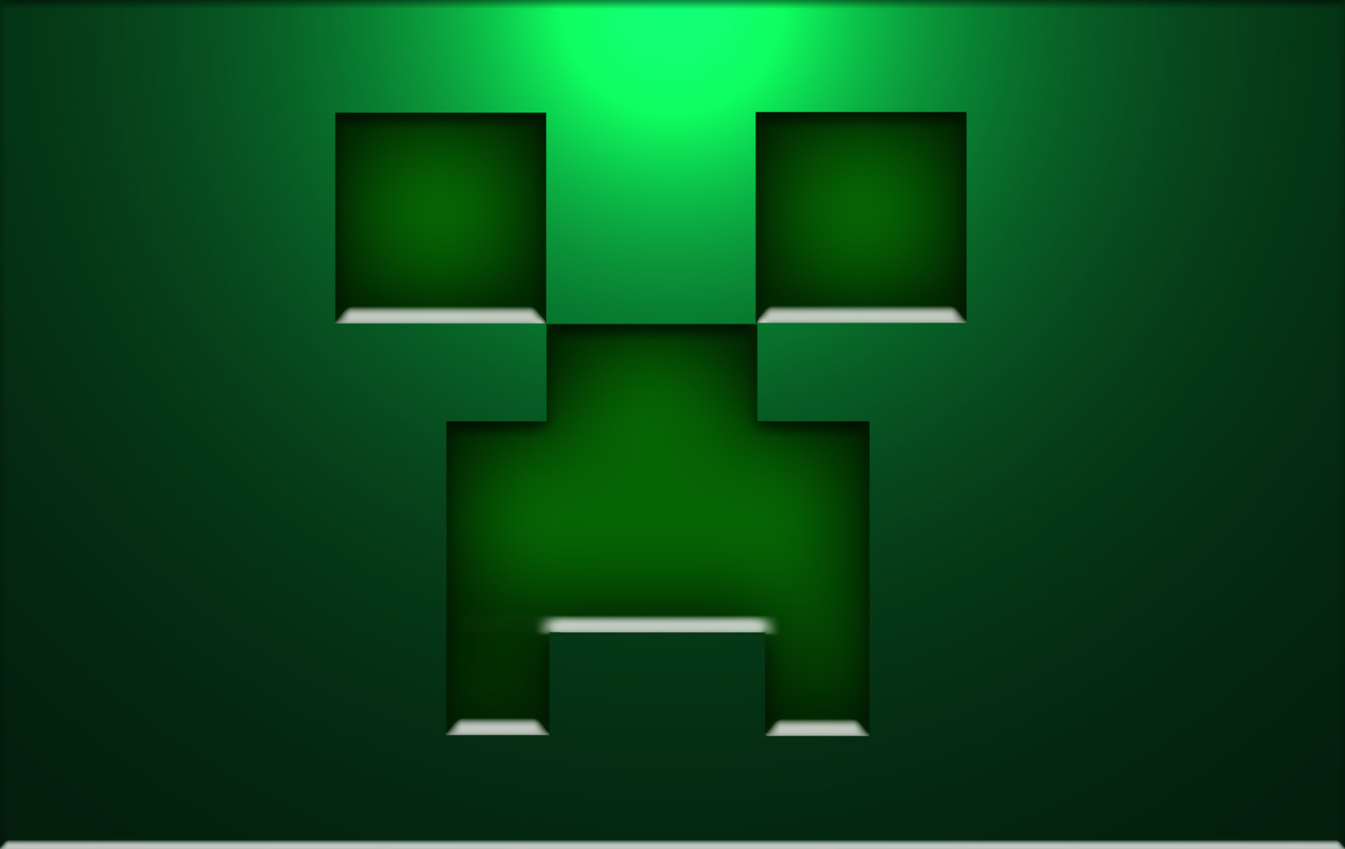 Creeper Minecraft Wallpaper 3d HD Of