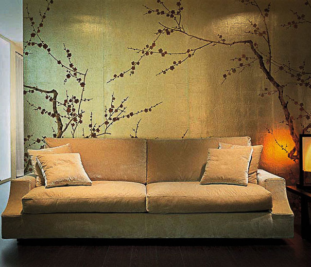 JapaneseKorean Style Hand Painted Wallpaper   Asian   other metro 640x548