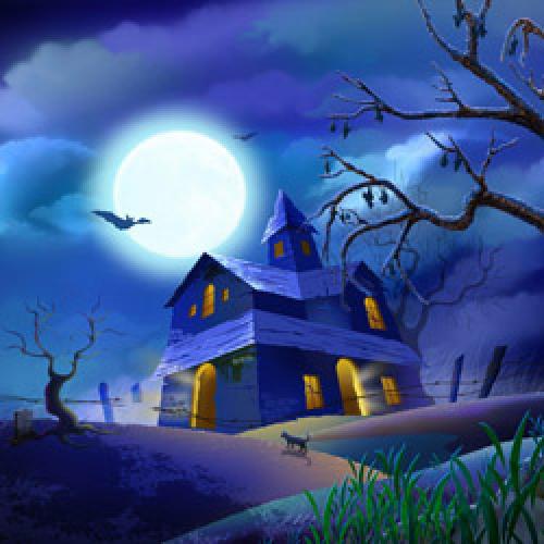 Free download Haunted House by Wallcoo [500x500] for your Desktop ...