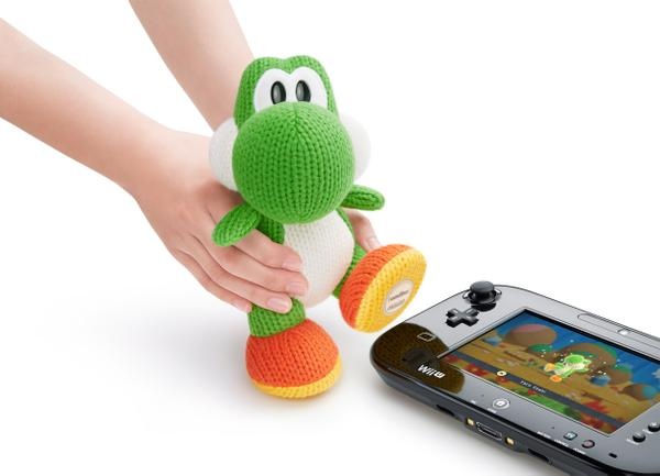 Mega Yarn Yoshi Amiibo Stampedes Onto Shelves This November Nintendo