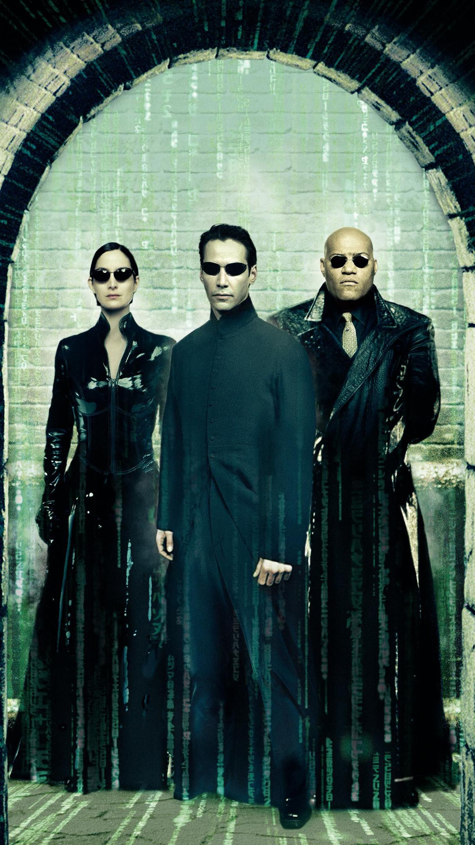 The Matrix Reloaded 2003 Phone Wallpaper Moviemania Matrix 1536x2732