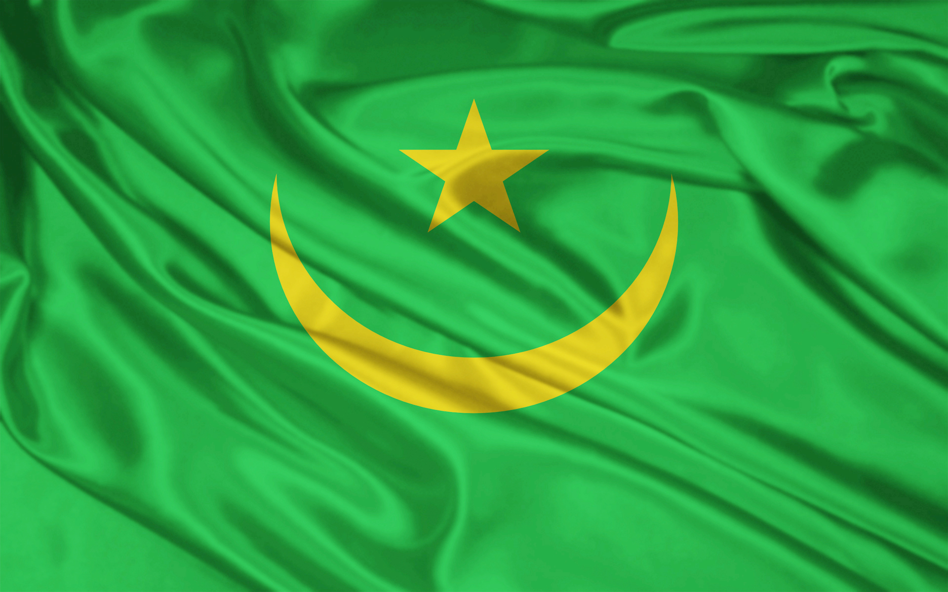 La Bandera Fondos De Pantalla Mauritania Fotos Gratis