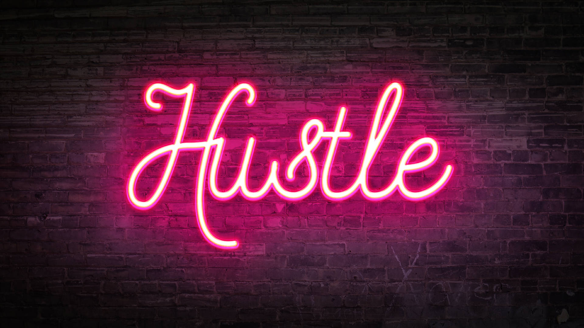 Neon Pink Aesthetic Wallpaper