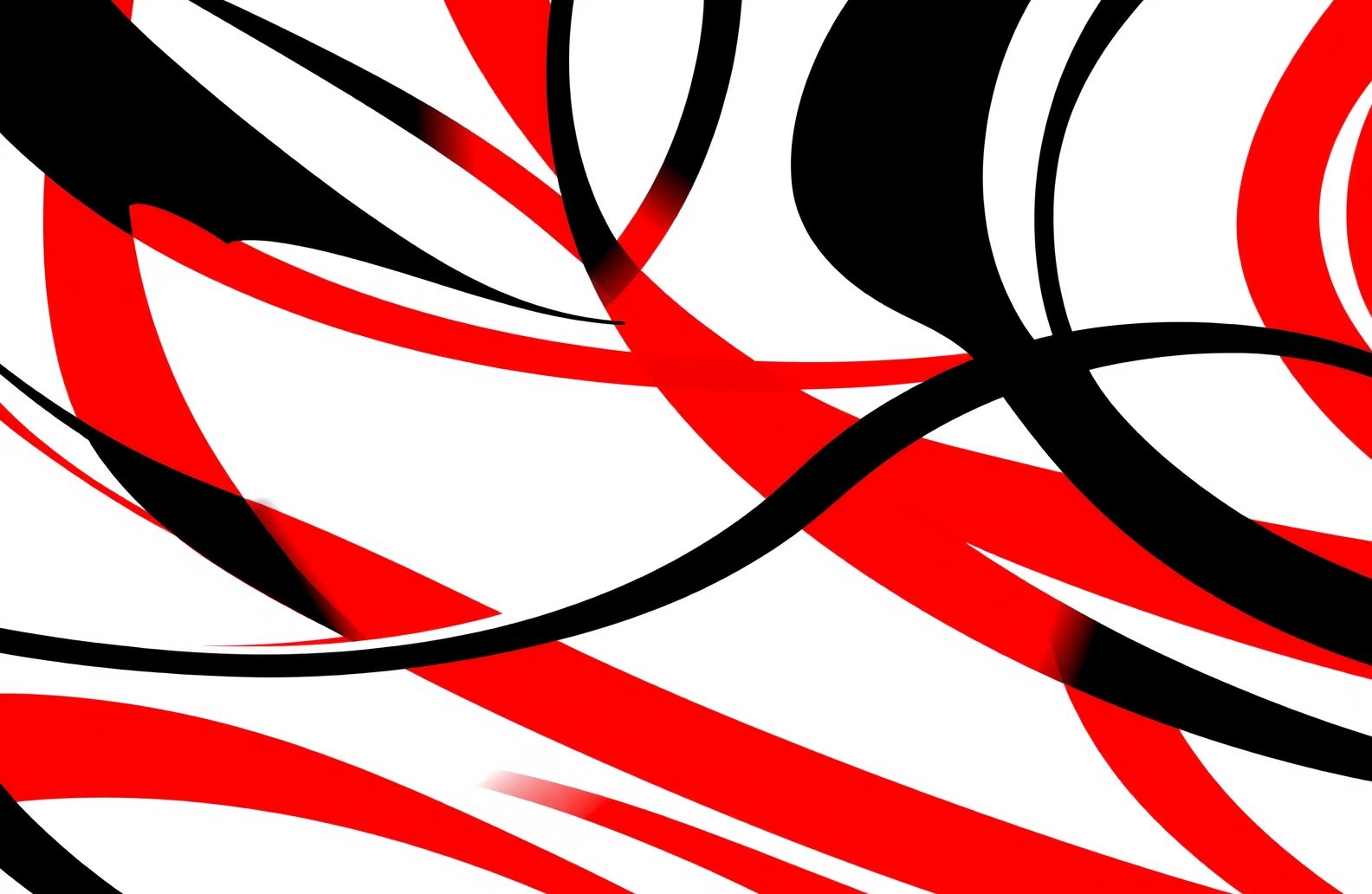 Red Black White Abstract Wallpaper
