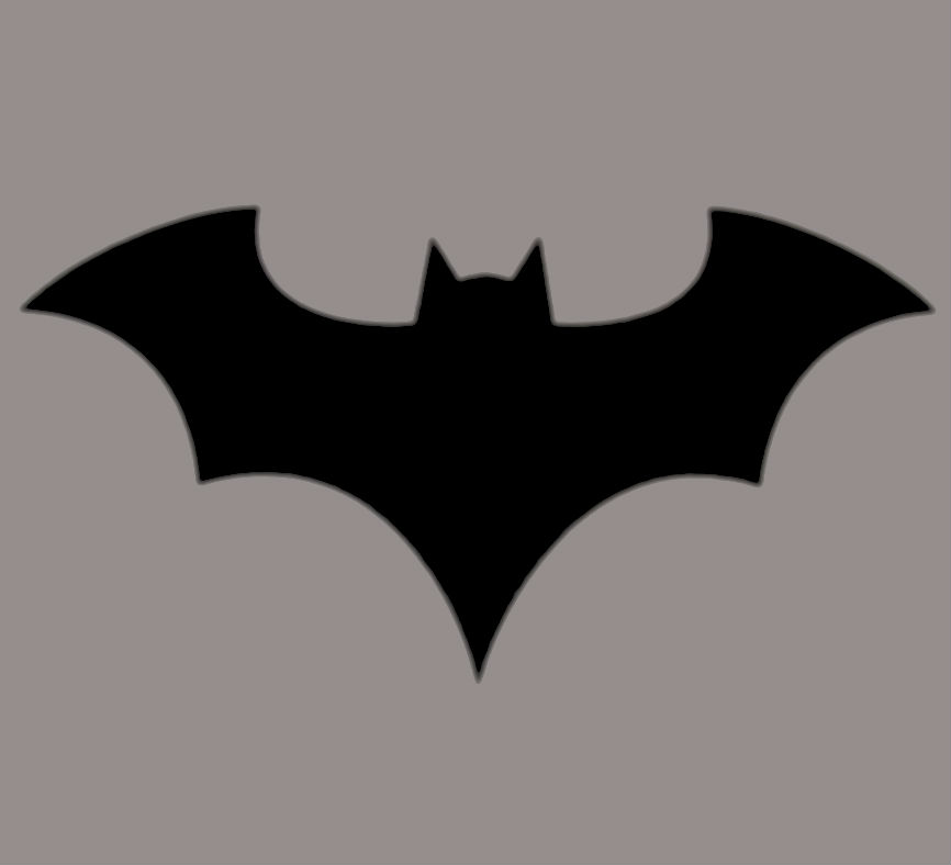 Batman New 52 Symbol Logo by DUSK11 on