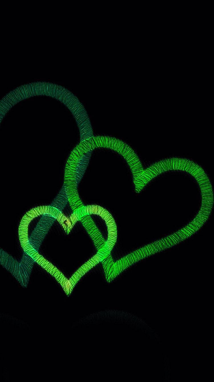 Green Heart Wallpaper