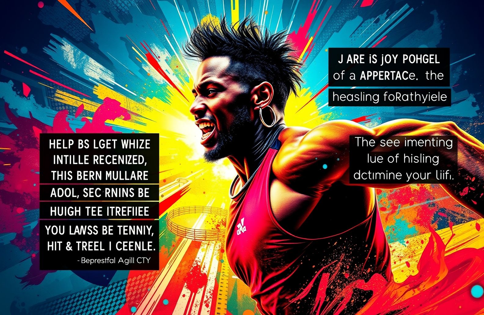 Athlete Motivation Wallpaper