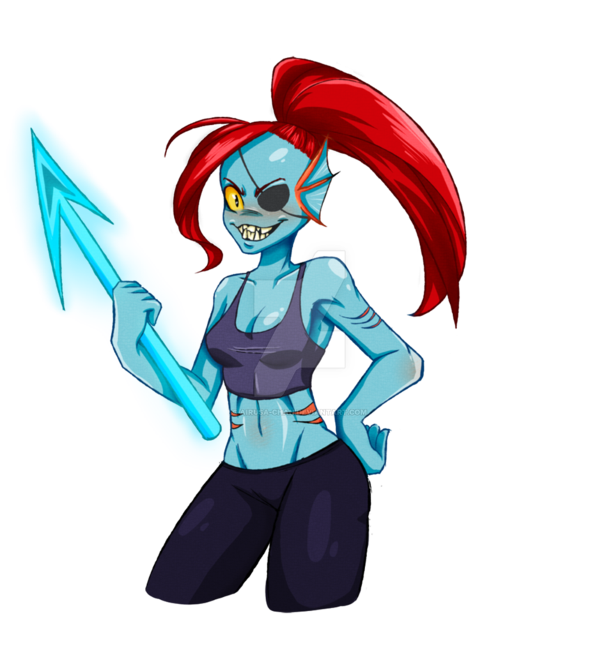 Undyne [Collab] by Airusa Chan on
