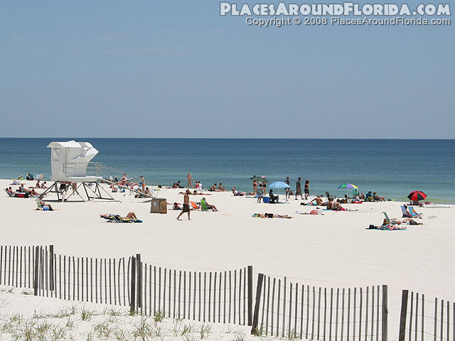 Amazing Pensacola Florida White Sand Beach Detail Photo