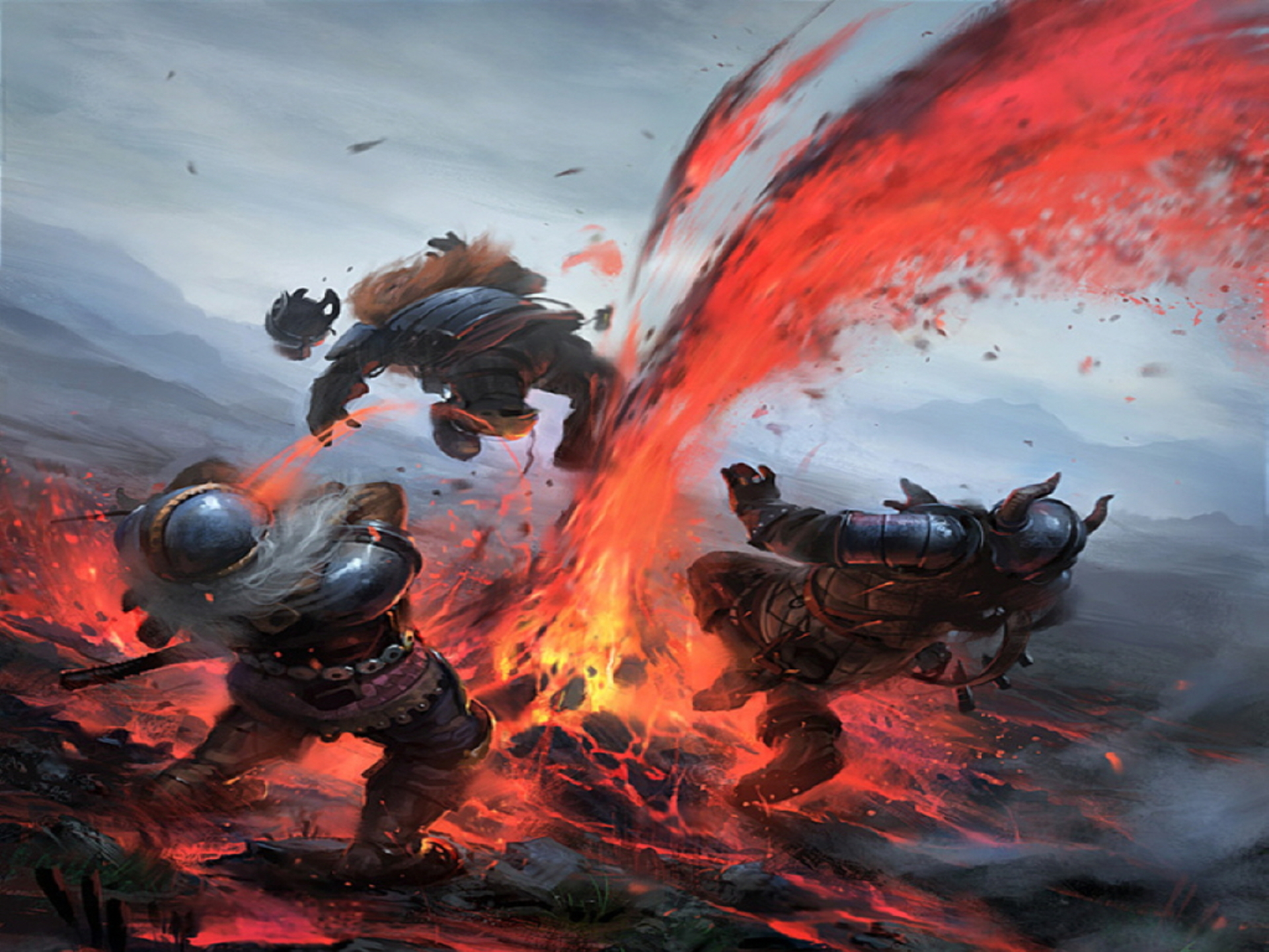 Desktop Wallpaper Volcano Eruption Normal Iwallscreen