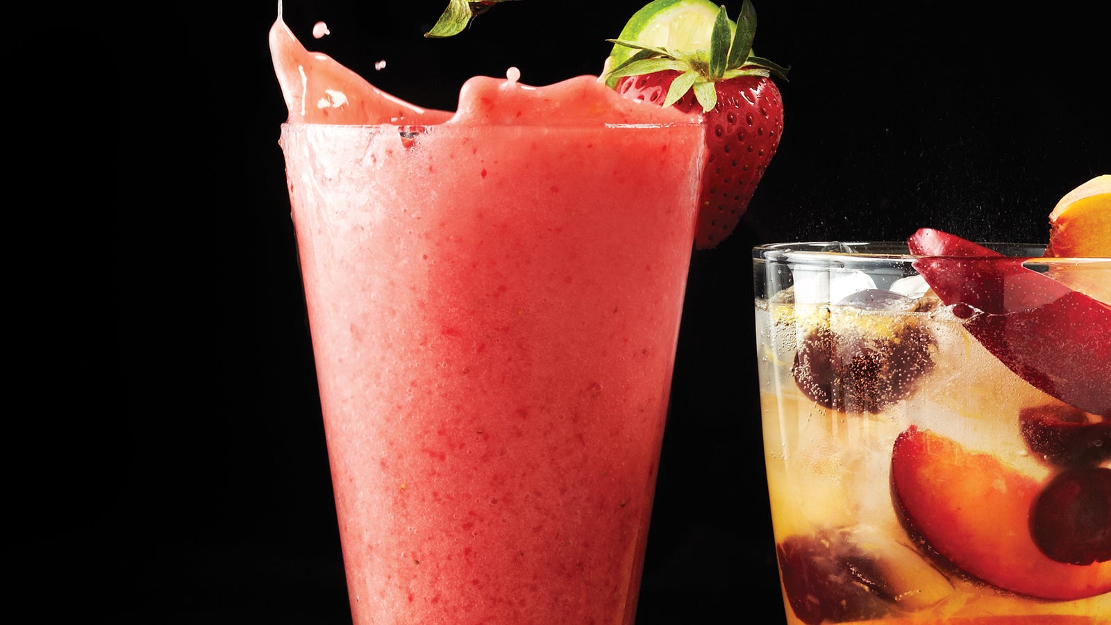 Strawberry Rhubarb Daiquiri