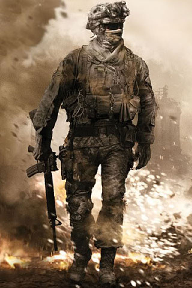 Soldier iPhone Wallpaper HD