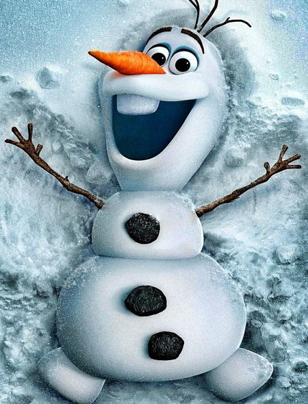 Olaf from Frozen Wallpaper for Phones and Tablets 450x590