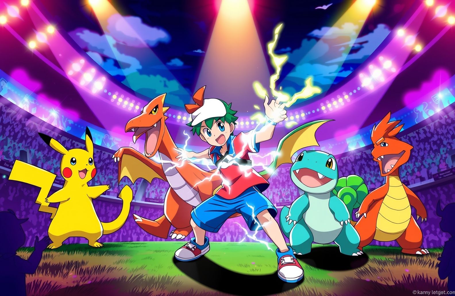 Pokemon Ash Wallpaper