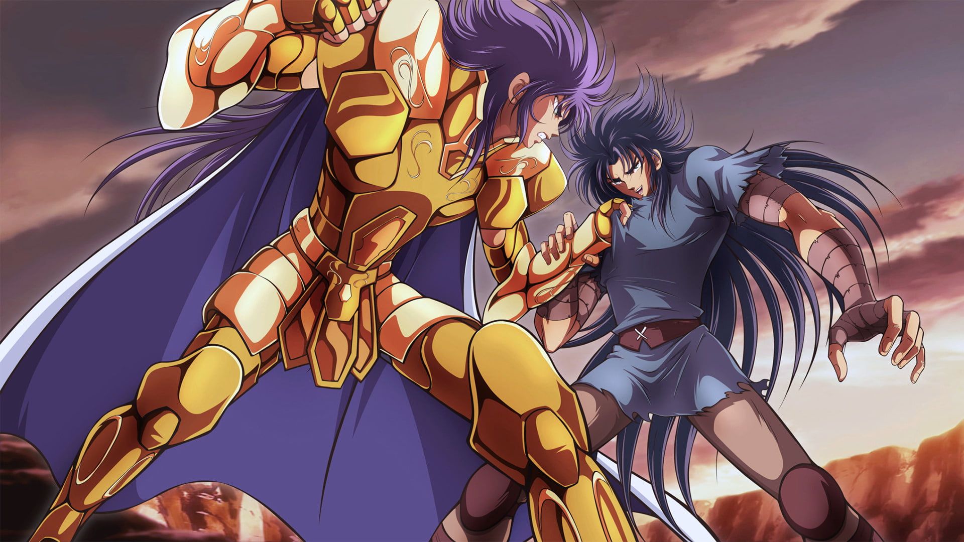 Anime Saint Seiya Gemini Kanon Gemini Saga 1080P wallpaper