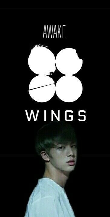 Jin wings awake bts shortfilm wallpaper BTS edits 364x720