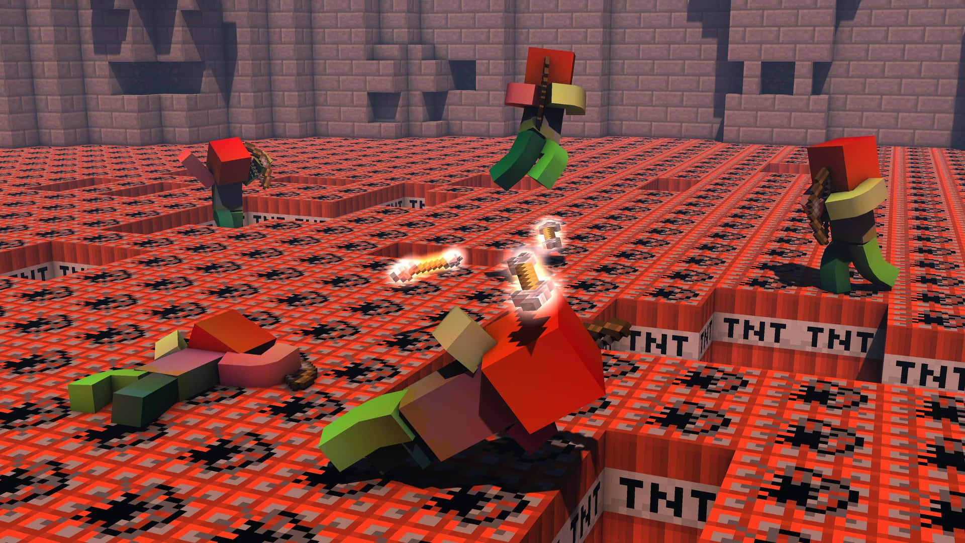 Minecraft Tnt Wallpaper