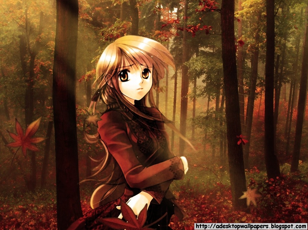 Free Download Beautiful Girl Anime Desktop Wallpapers Pc