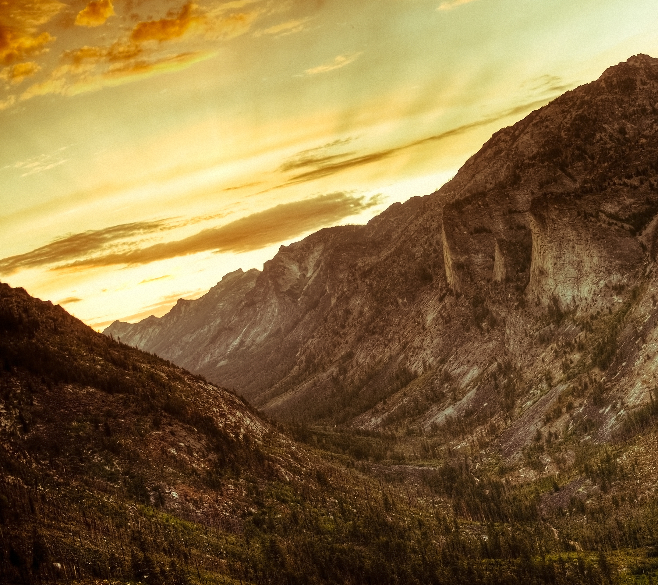 Canyon Sunset Lg G Flex Wallpaper HD