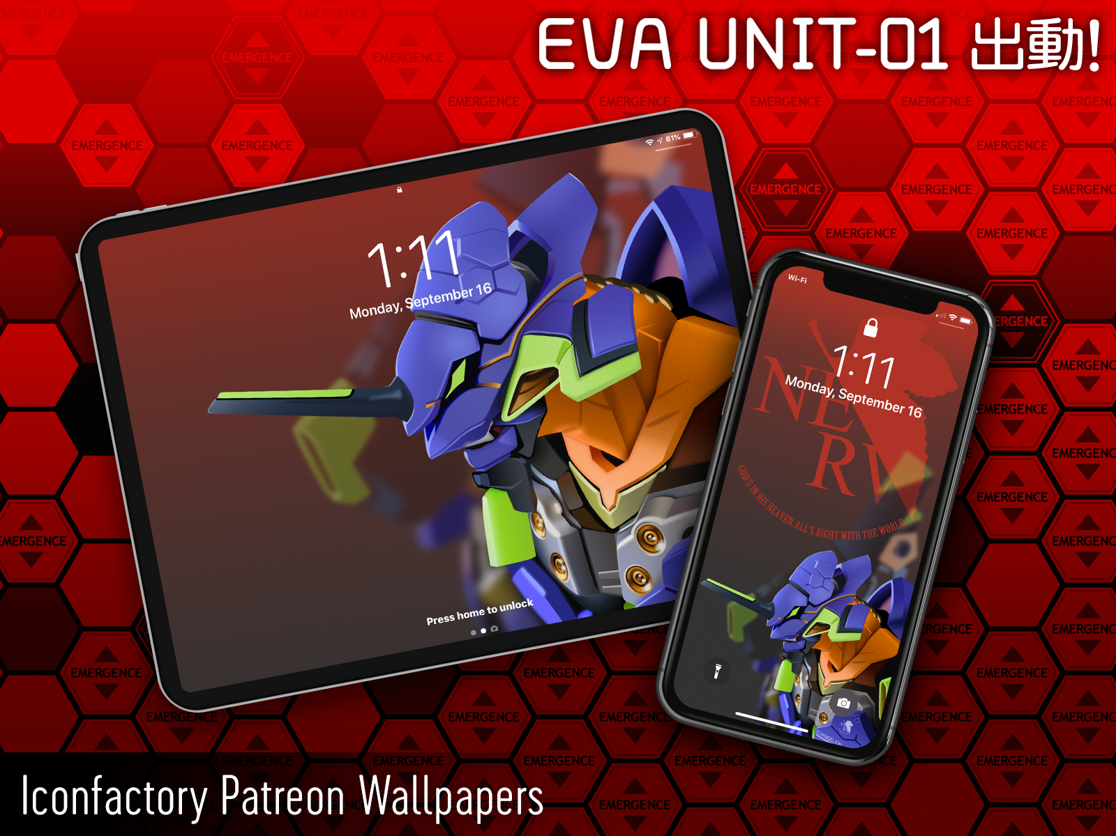 Evangelion Unit Wallpaper By Iconfactory On Dribbble