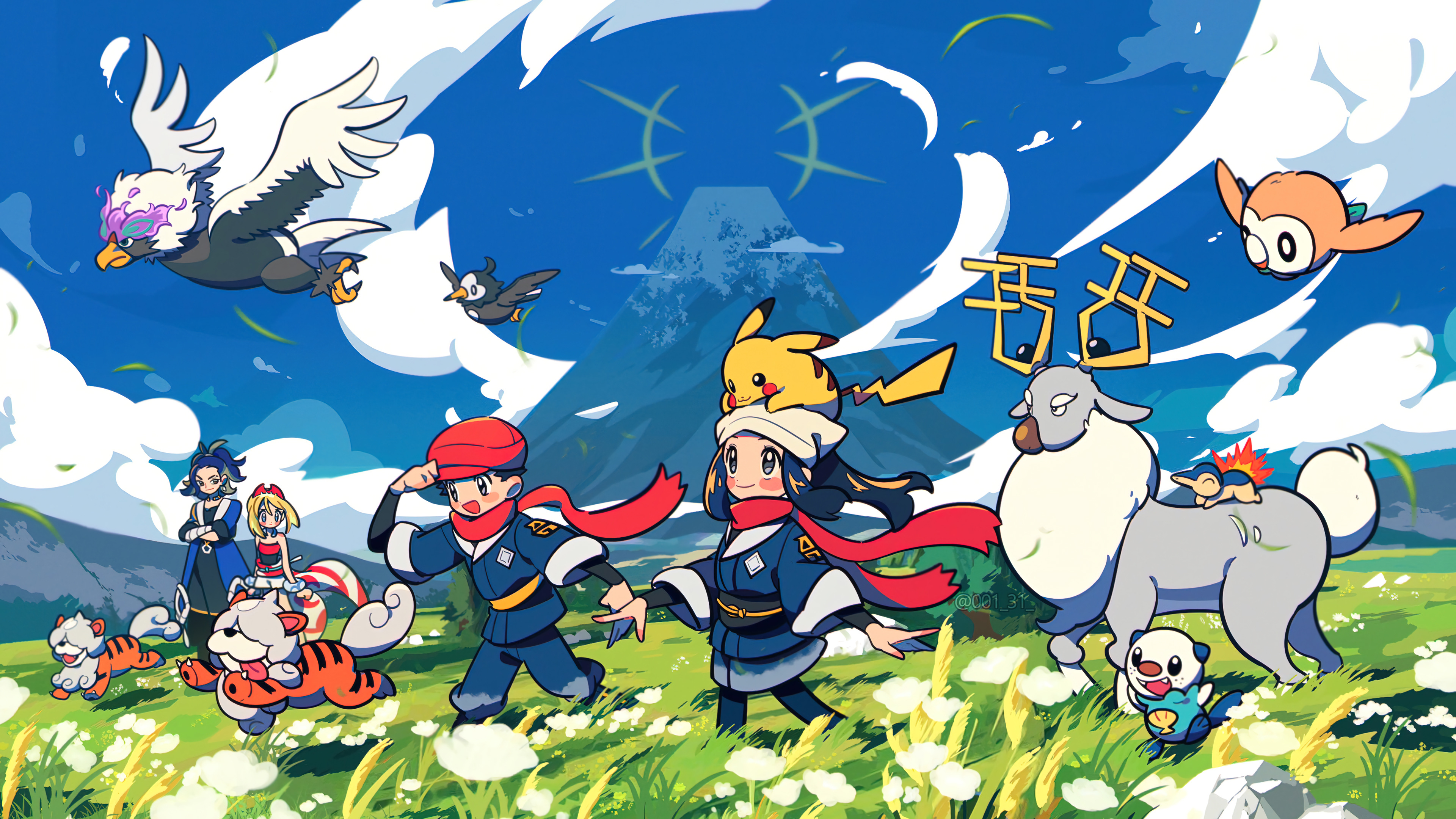 Pokemon Legends Arceus 4k Wallpaper