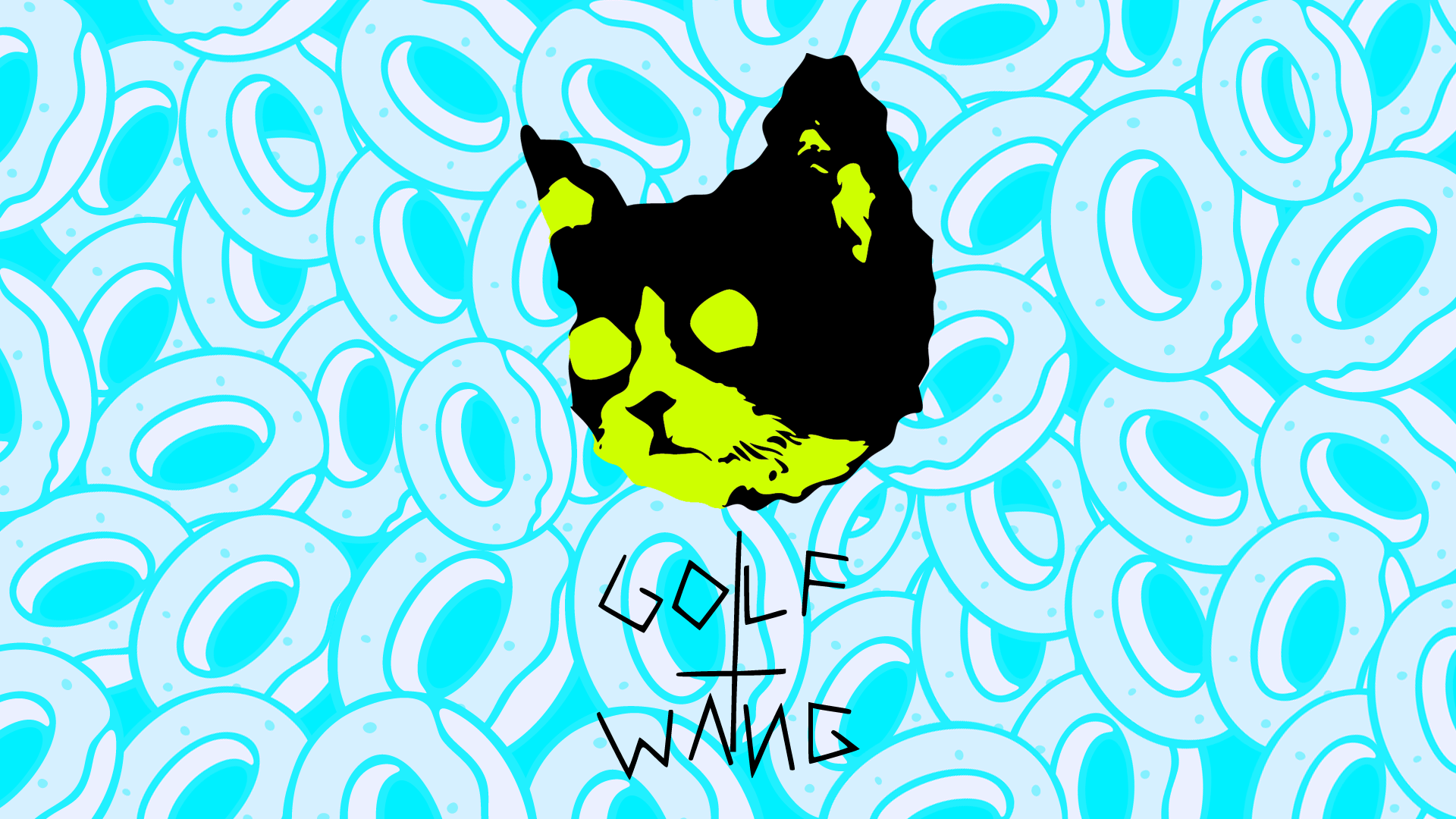 Golf Wang Wallpaper Golf wang tron cat by