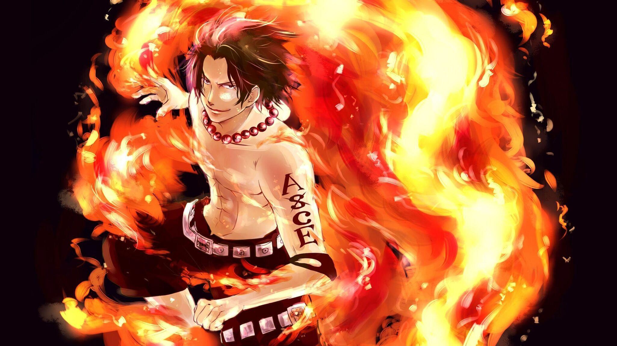 Ace One Piece Desktop Wallpaper Girlsdp1