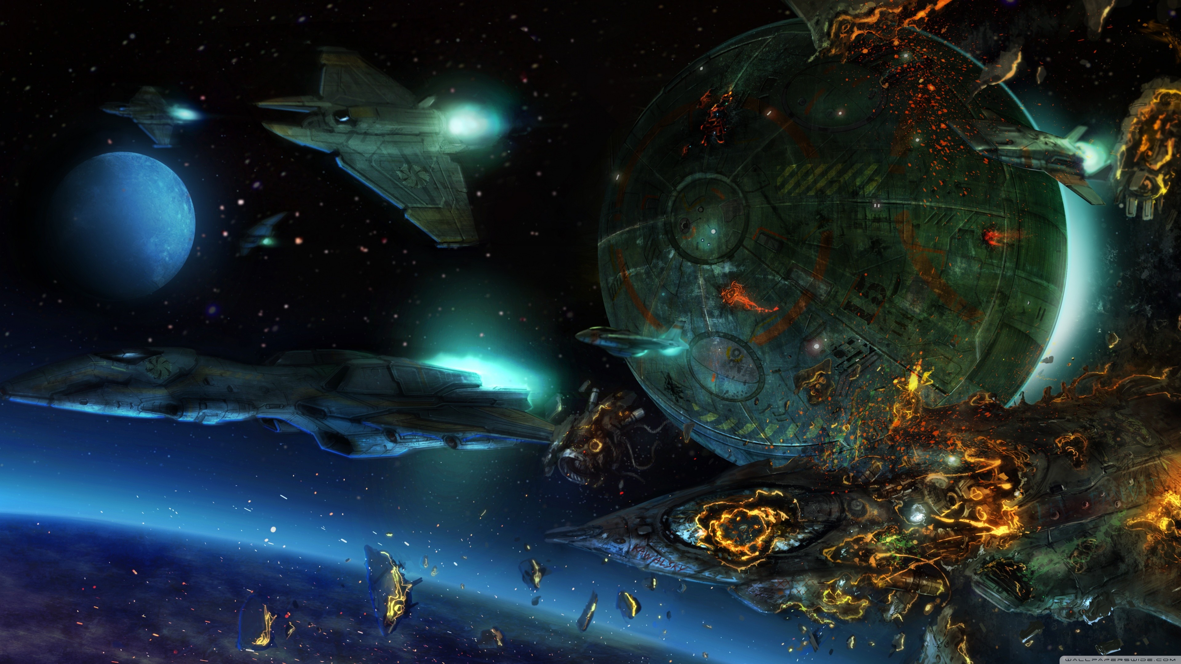 Space War Wallpaper Image