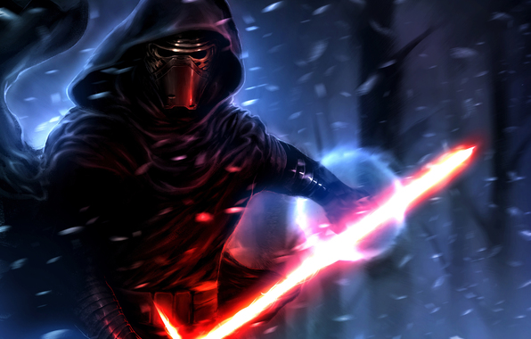 Kylo ren sith lightsaber star wars the force awakens wallpapers