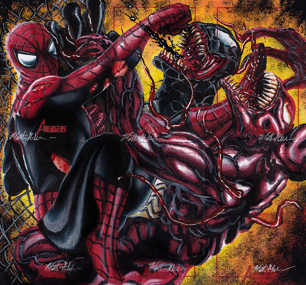 Carnage Spider Man Suit HD Wallpaper Background Image
