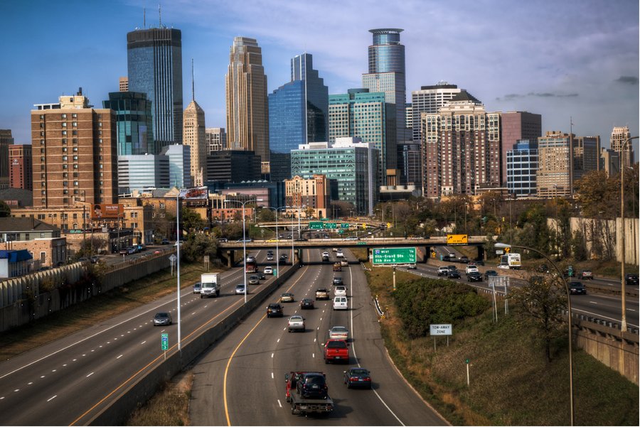 Minneapolis Skyline By Shockstar83