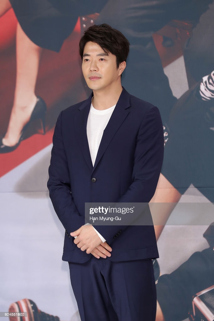 South Korean Actor Kwon Sang Woo Attends The Press Conference For