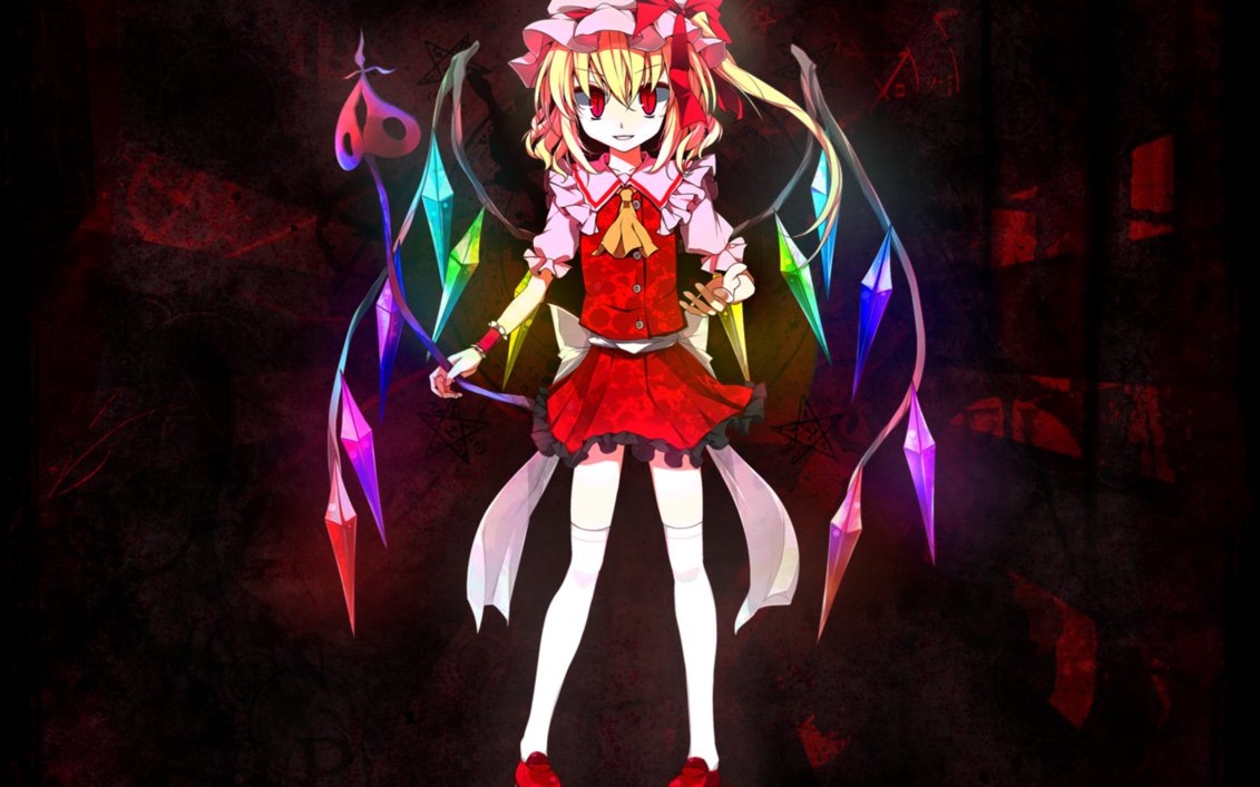 Flandre Scarlet Wallpaper by shadikuizayoi on